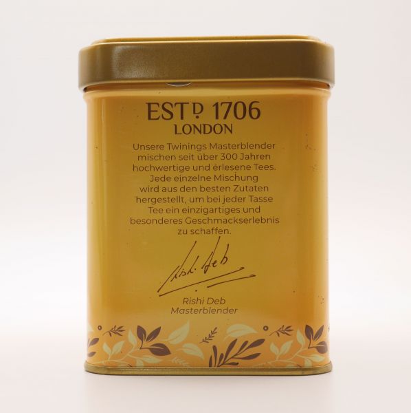 Twininngs Earl Grey Seitenansicht